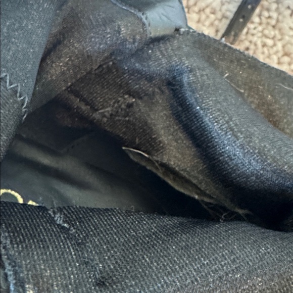 Enzo Angiolini Black Leather Heeled Bootie - Picture 7 of 7